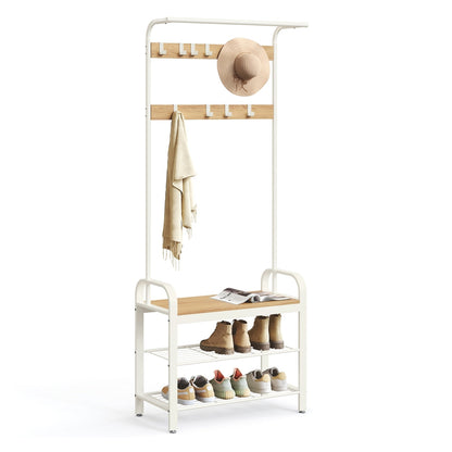 Vintage Coat Shoe Rack - image 10