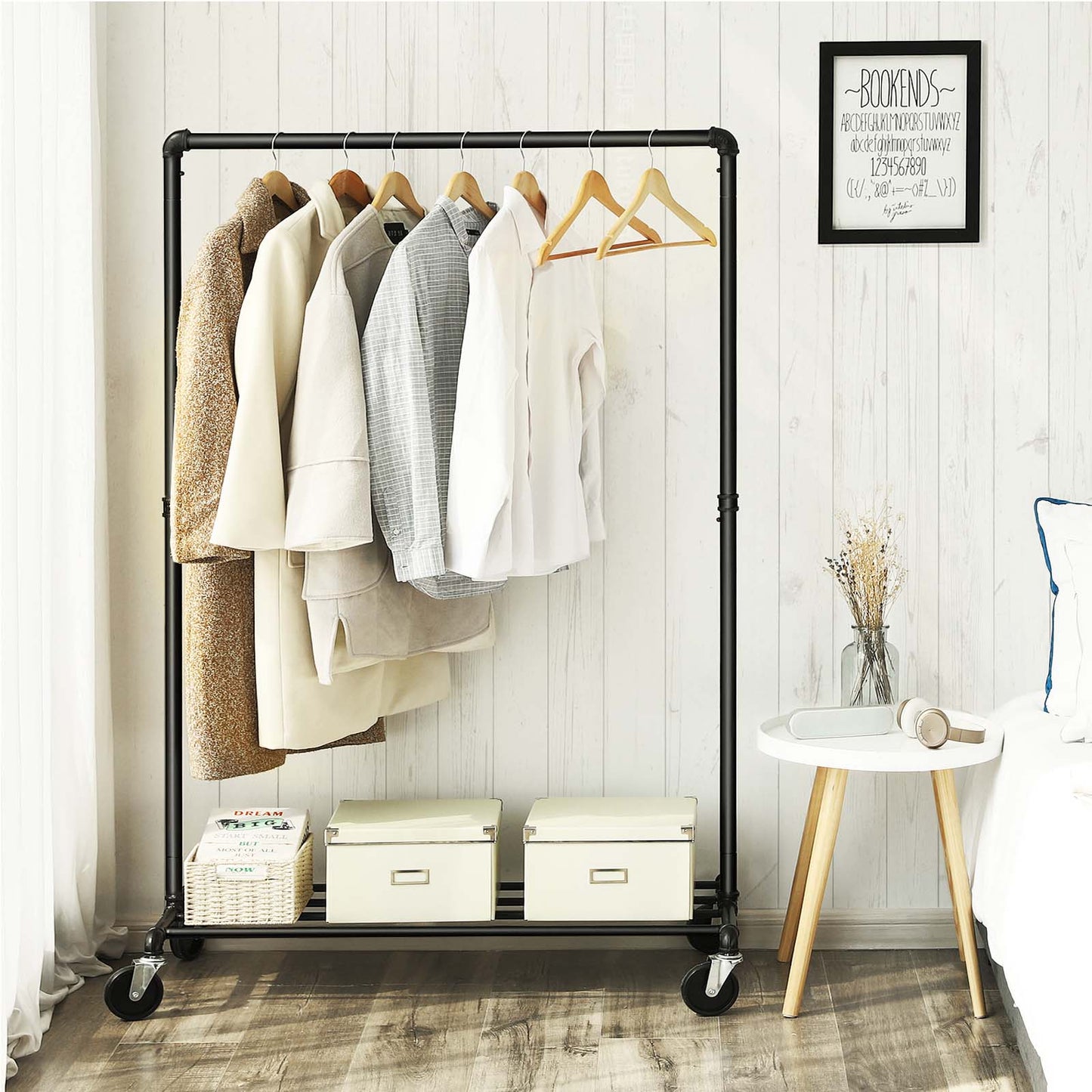 Industrial Design Clothes Rack - image 3