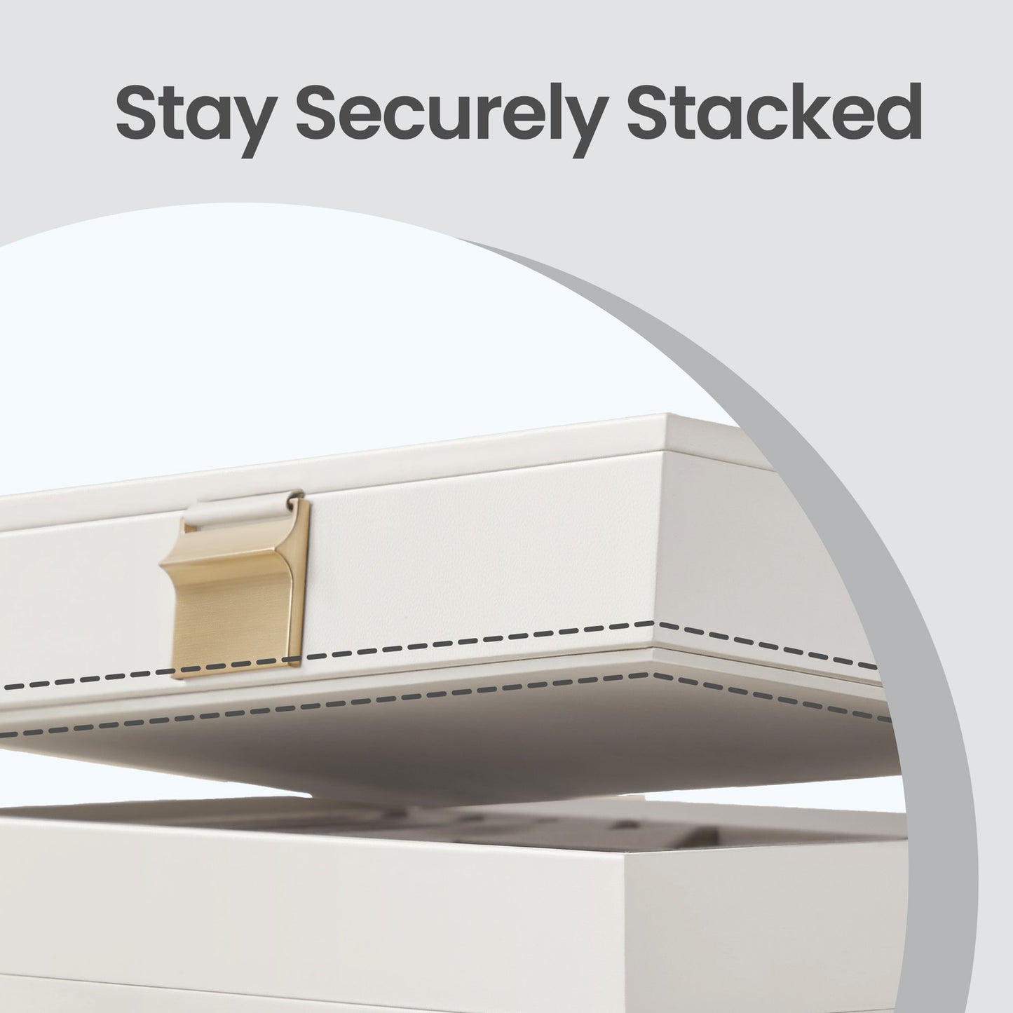 4-Tier Stackable Jewellery Trays, Jewellery Box, Drawer Jewellery Organiser - image 33