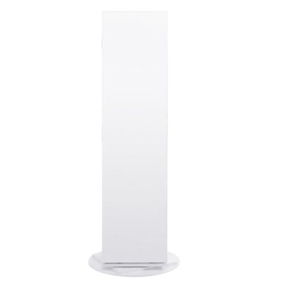360° Rotating Mirrored Jewellery Cabinet, Lockable Jewellery Organiser, with Full-Length Mirror - image 1
