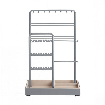 Jewelry Holder, Jewelry Organizer, Jewelry Display Stand with Metal Frame - image 21