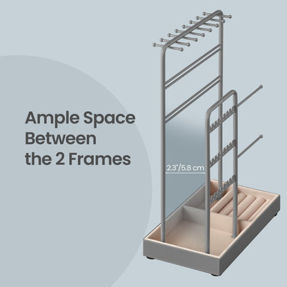 Jewelry Holder, Jewelry Organizer, Jewelry Display Stand with Metal Frame - image 26