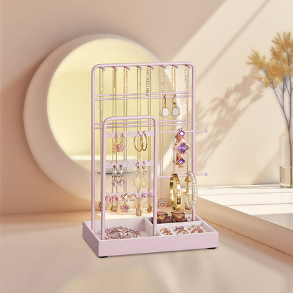 Jewelry Holder, Jewelry Organizer, Jewelry Display Stand with Metal Frame - image 15