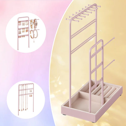 Jewelry Holder, Jewelry Organizer, Jewelry Display Stand with Metal Frame - image 18