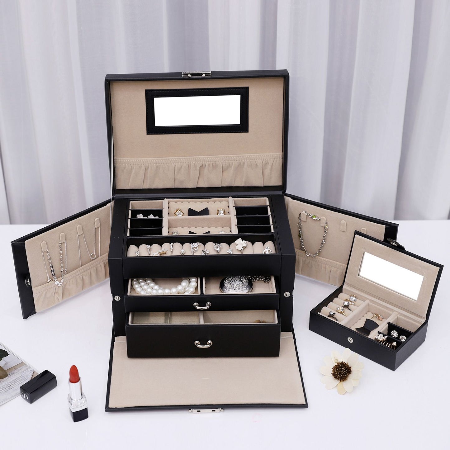 Side Open Jewellery Box - image 11
