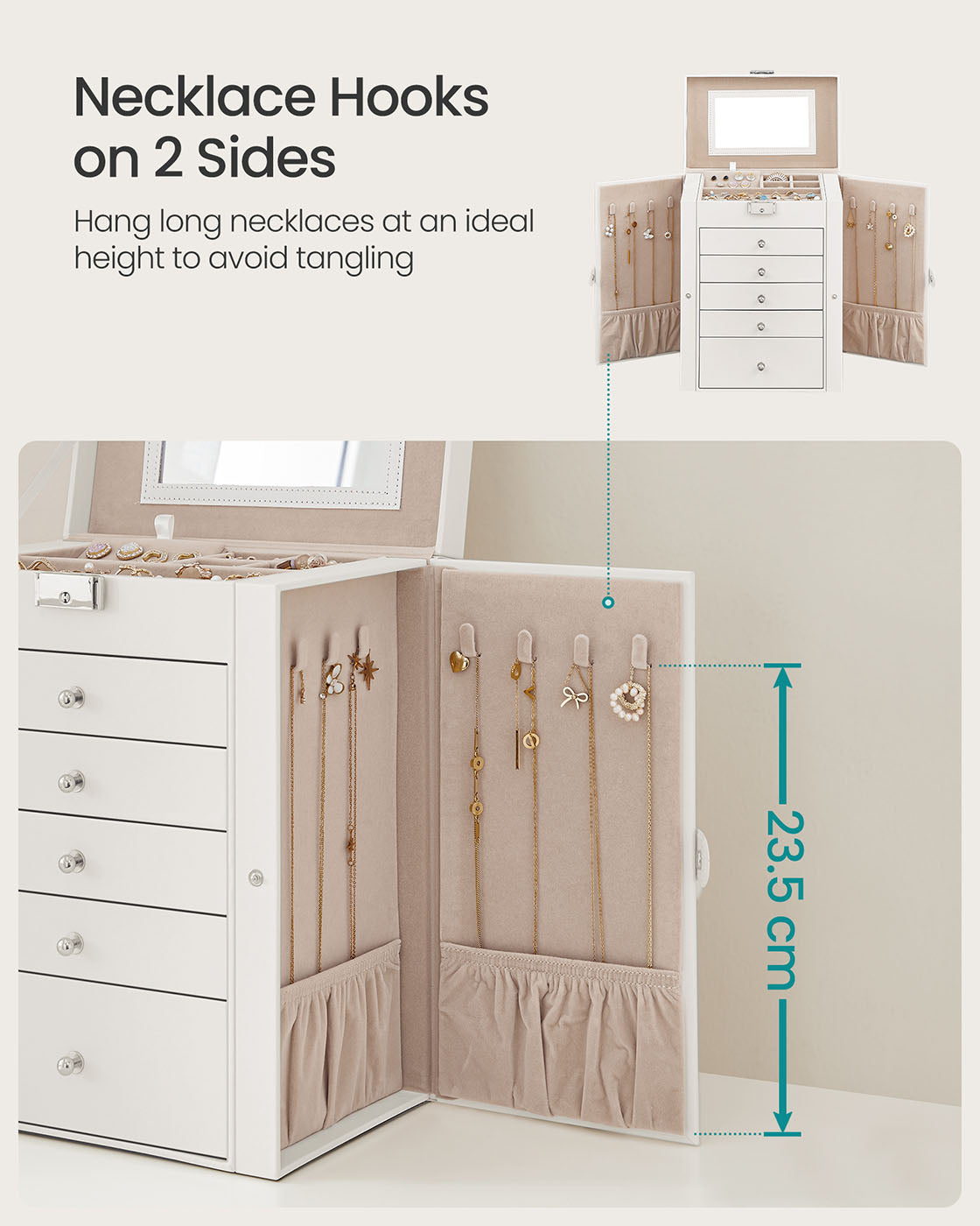 6-Tier Jewellery Case - image 5