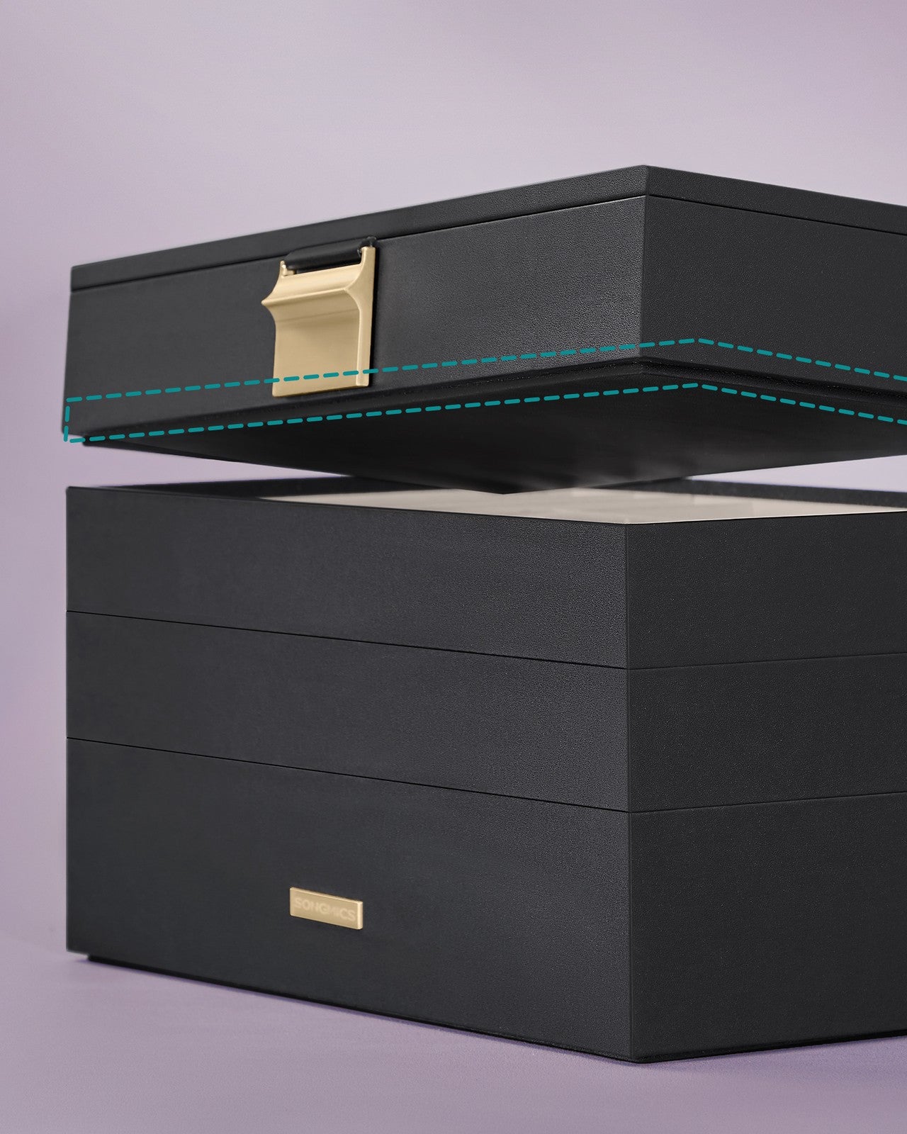4-Tier Jewellery Box White - image 17