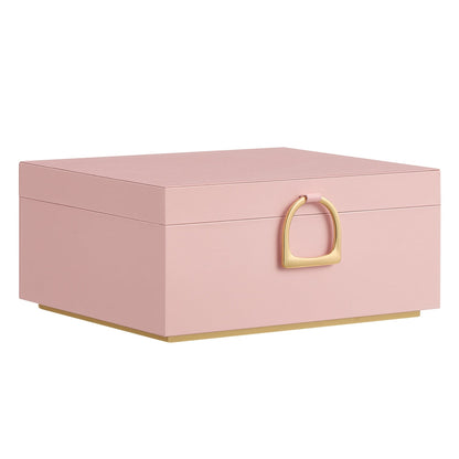 2-Layer Jewellery Box with Handle White - image 26