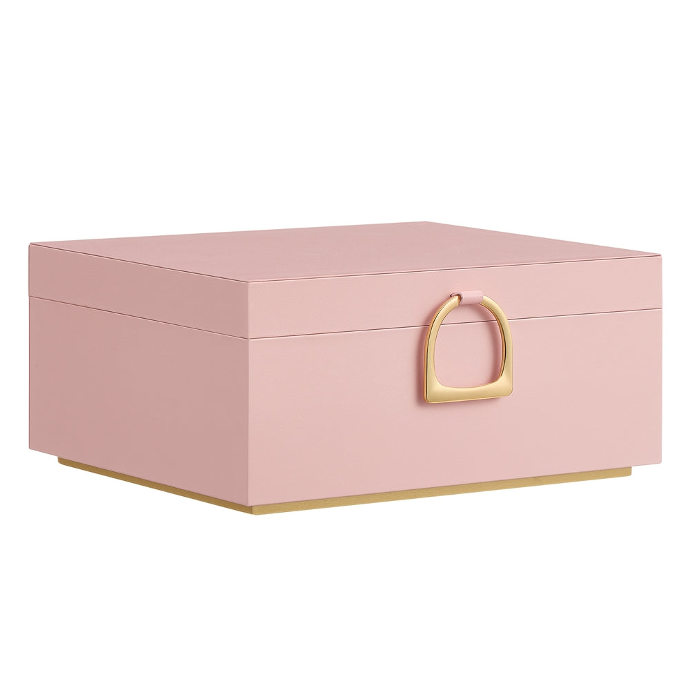 2-Layer Jewellery Box with Handle White - image 27