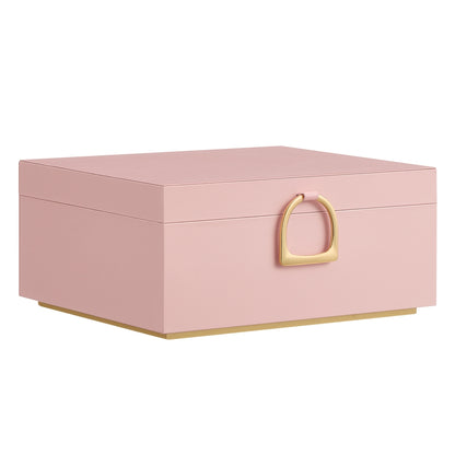 2-Layer Jewellery Box with Handle White - image 27