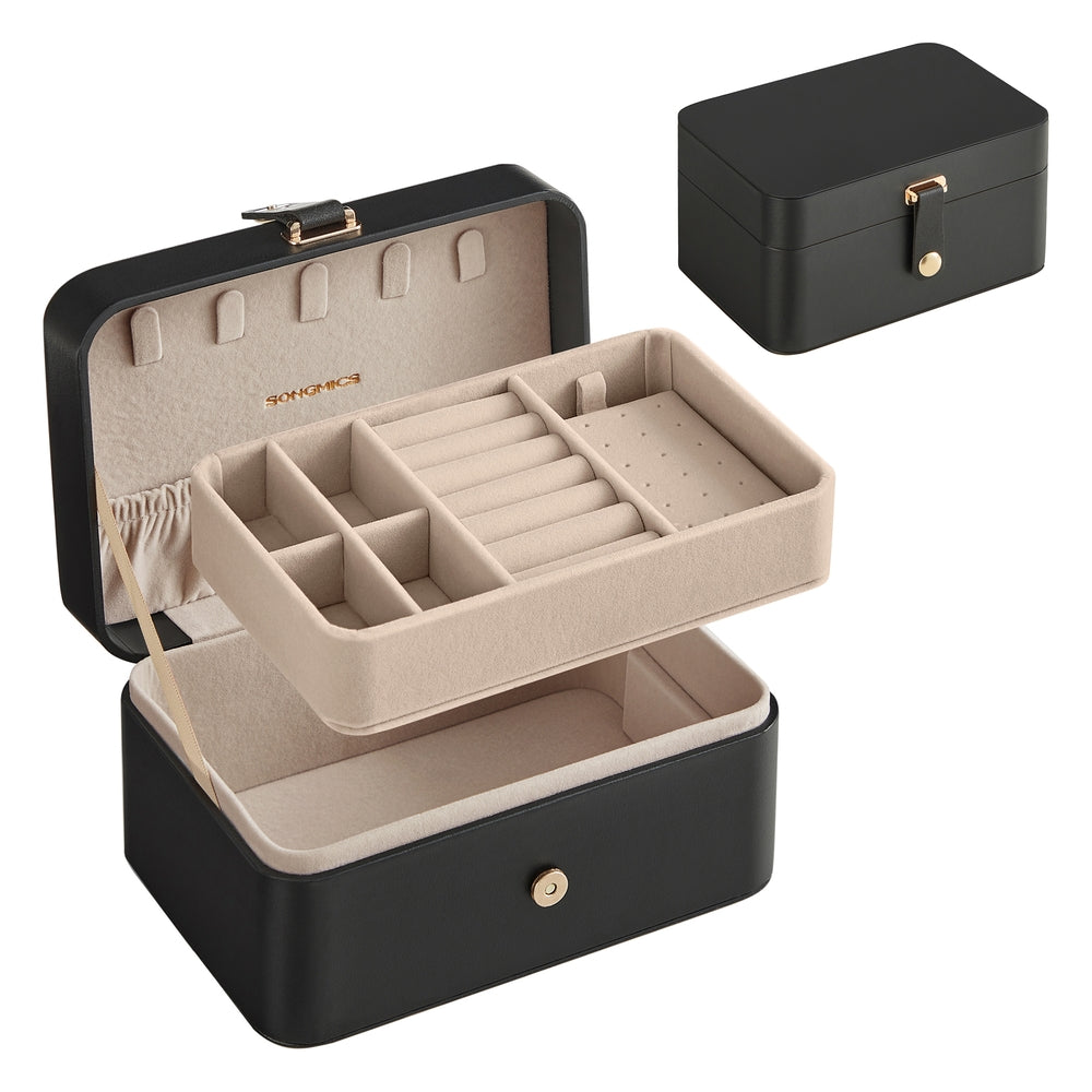 Jewellery Box, 2-Layer Jewellery Storage - image 8