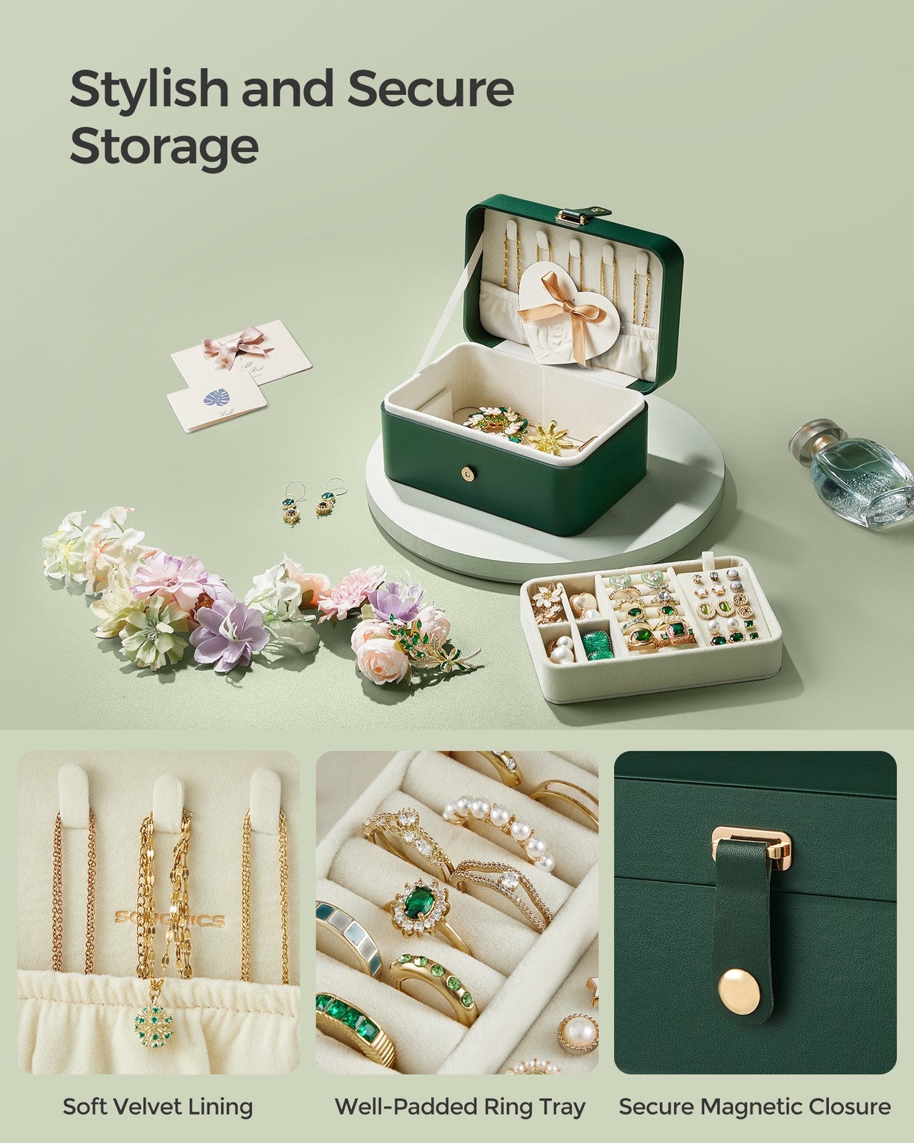 Jewellery Box, 2-Layer Jewellery Storage - image 44
