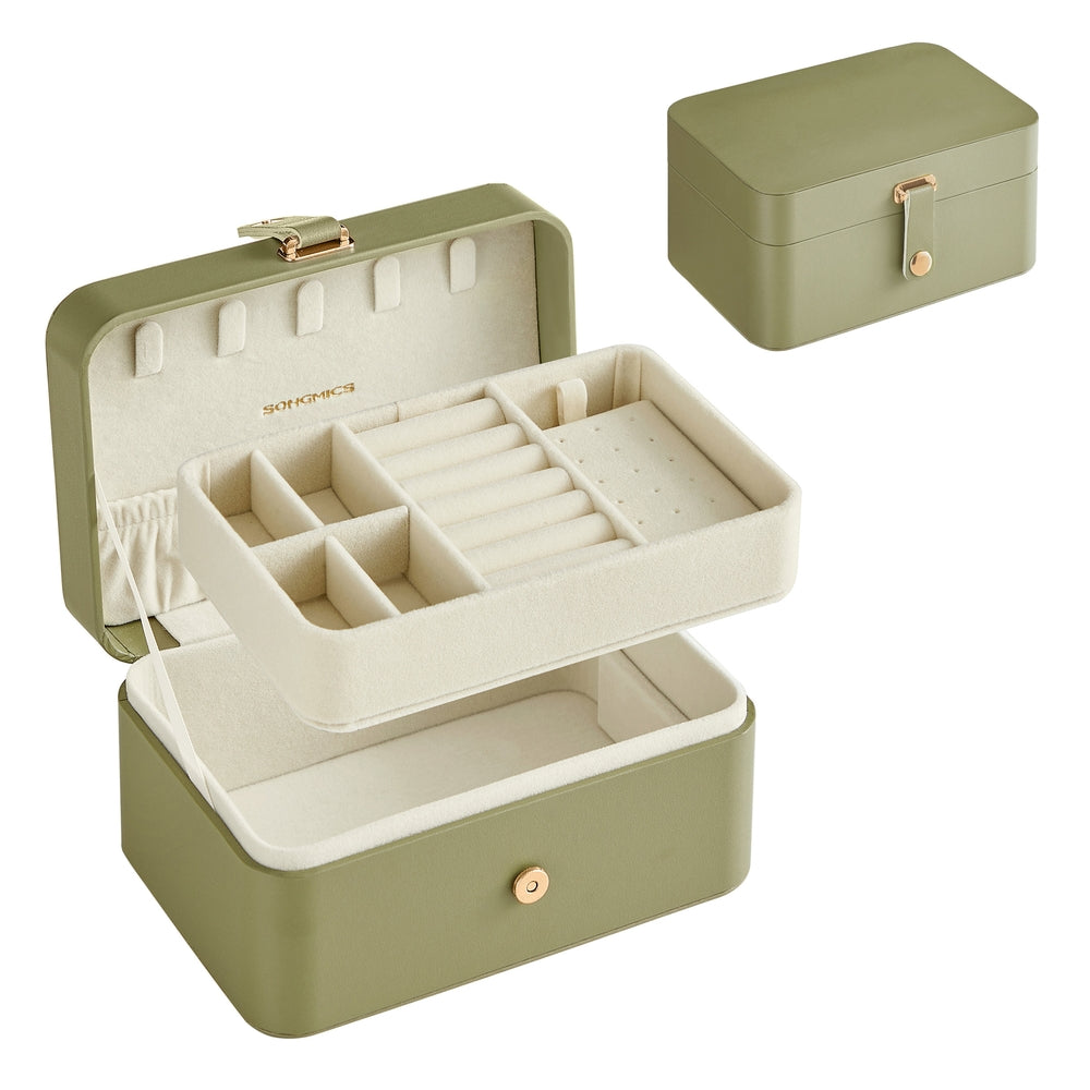 Jewellery Box, 2-Layer Jewellery Storage - image 29