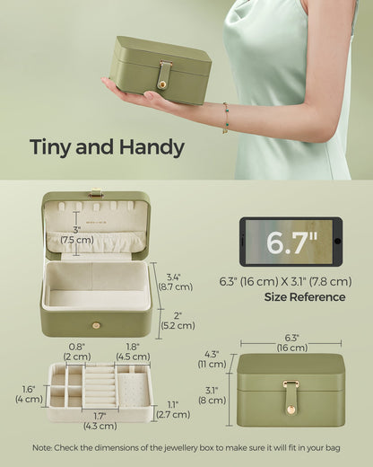 Jewellery Box, 2-Layer Jewellery Storage - image 33