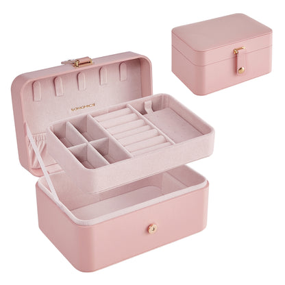Jewellery Box, 2-Layer Jewellery Storage - image 22