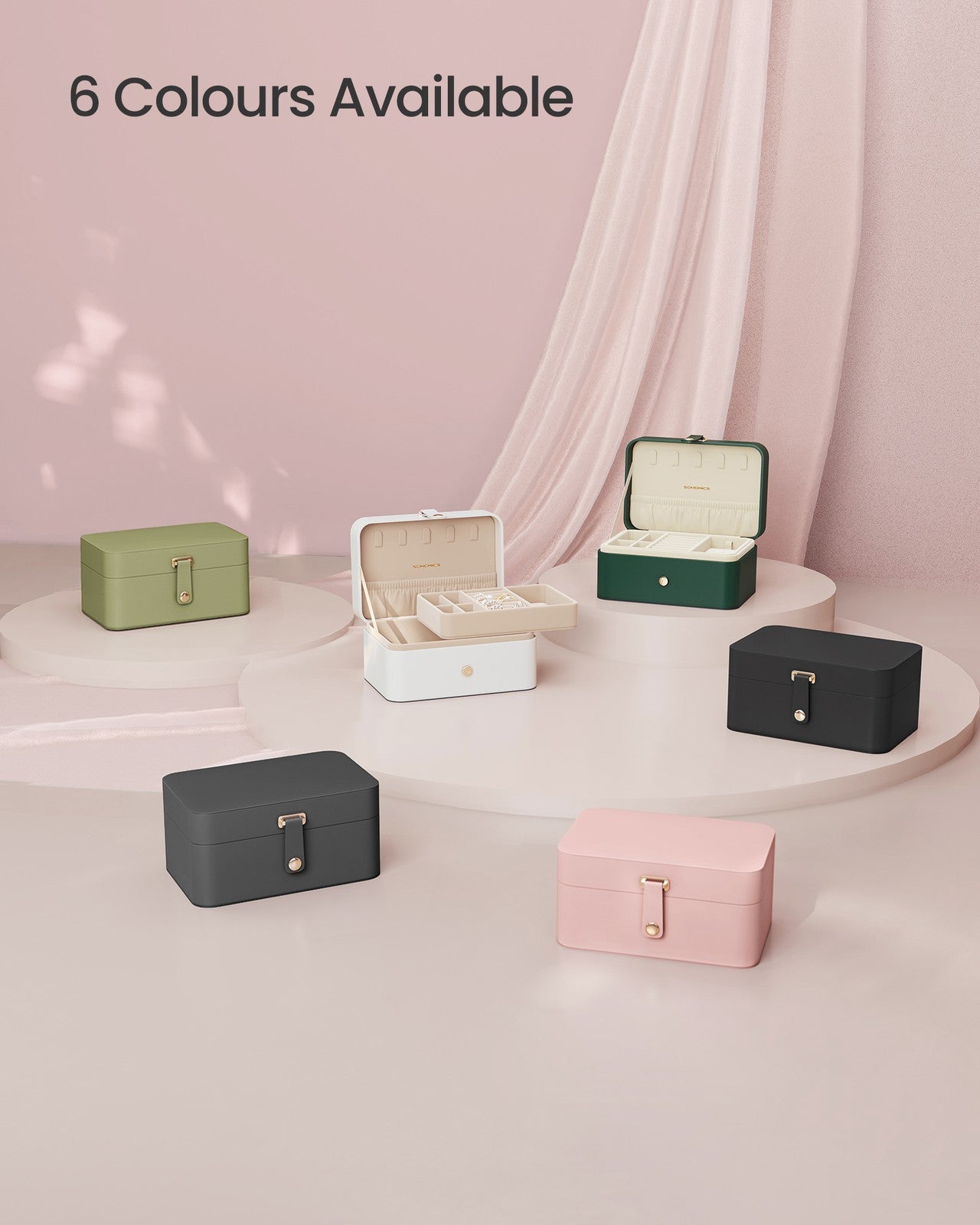 Jewellery Box, 2-Layer Jewellery Storage - image 27