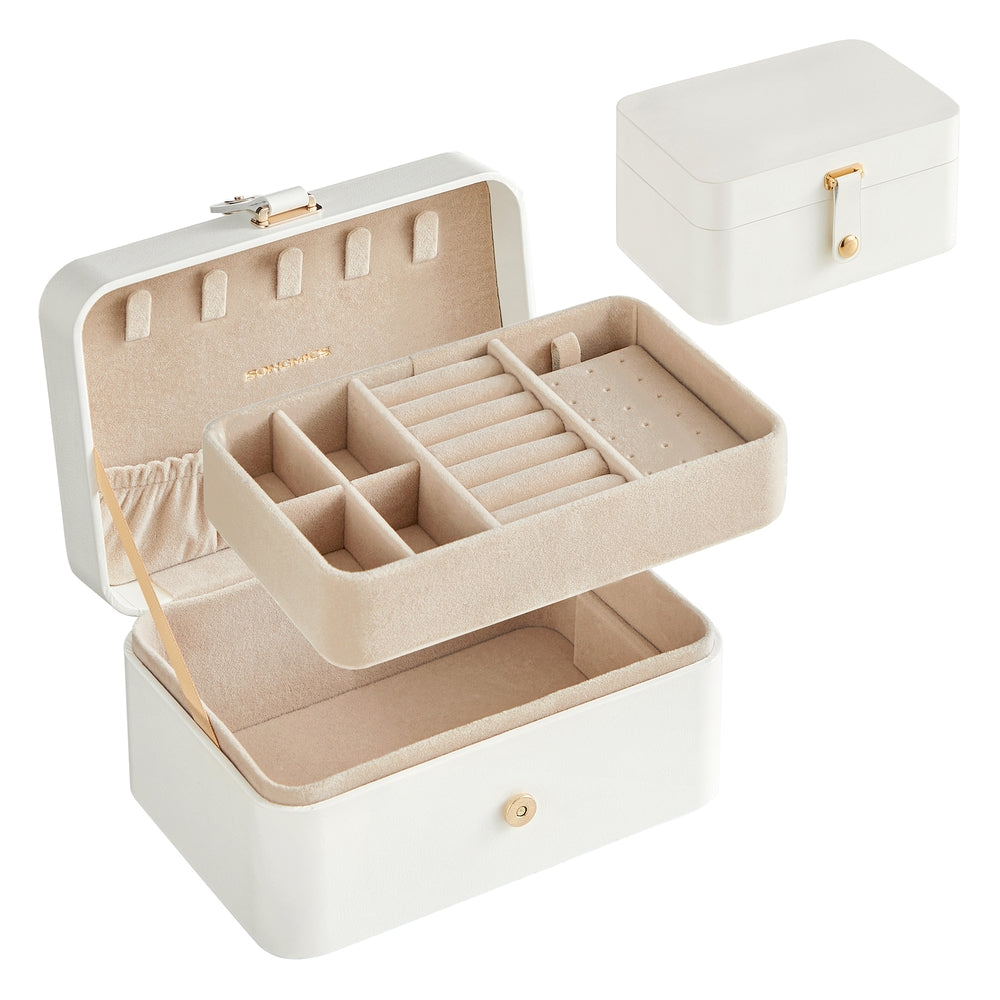 Jewellery Box, 2-Layer Jewellery Storage - image 2