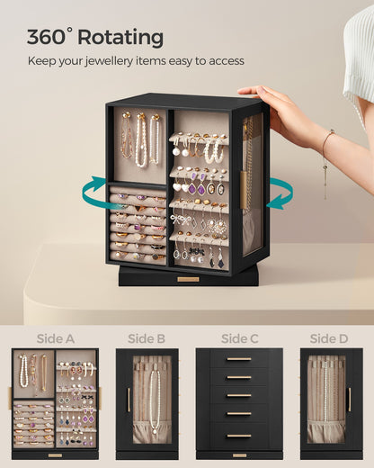 Jewellery Organiser with 5 Drawers - image 18