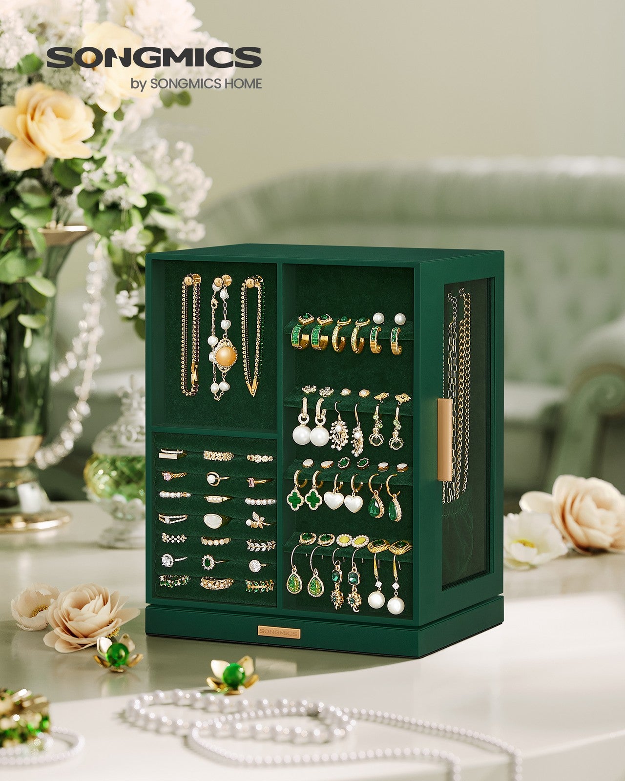 Jewellery Organiser with 5 Drawers - image 23