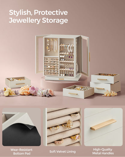 Jewellery Organiser with 5 Drawers - image 6