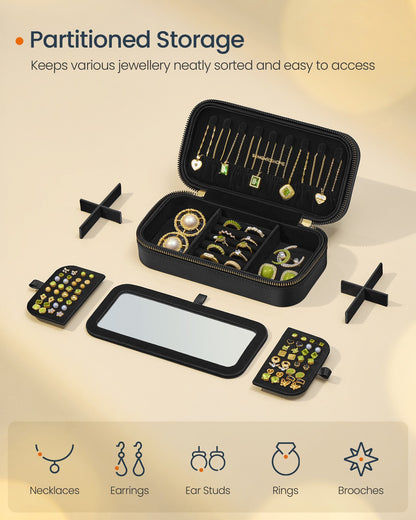 ANAH Collection - Small Jewellery Case Ink Black - image 3