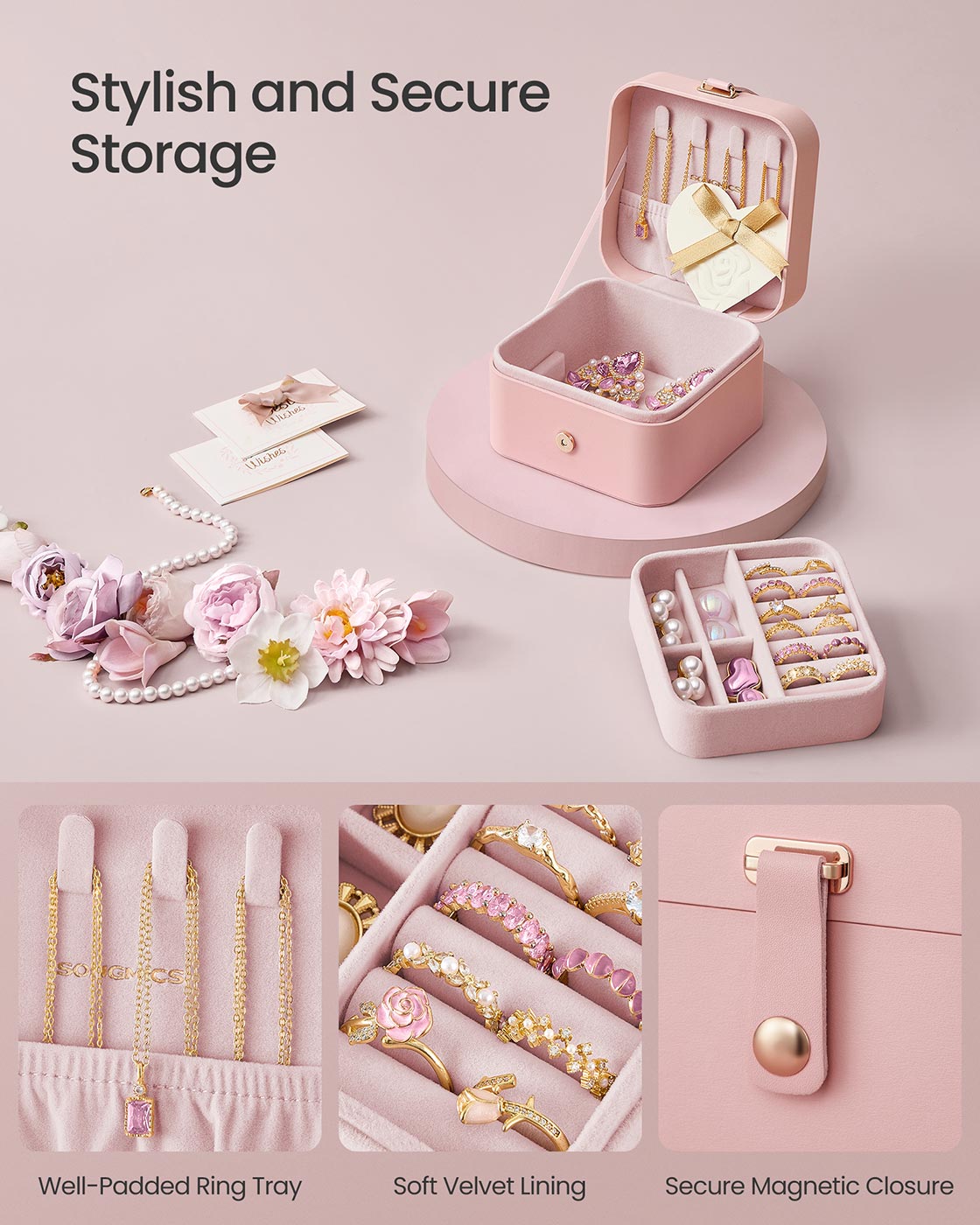 Jewellery Box, 2-Layer Jewellery Storage - image 51