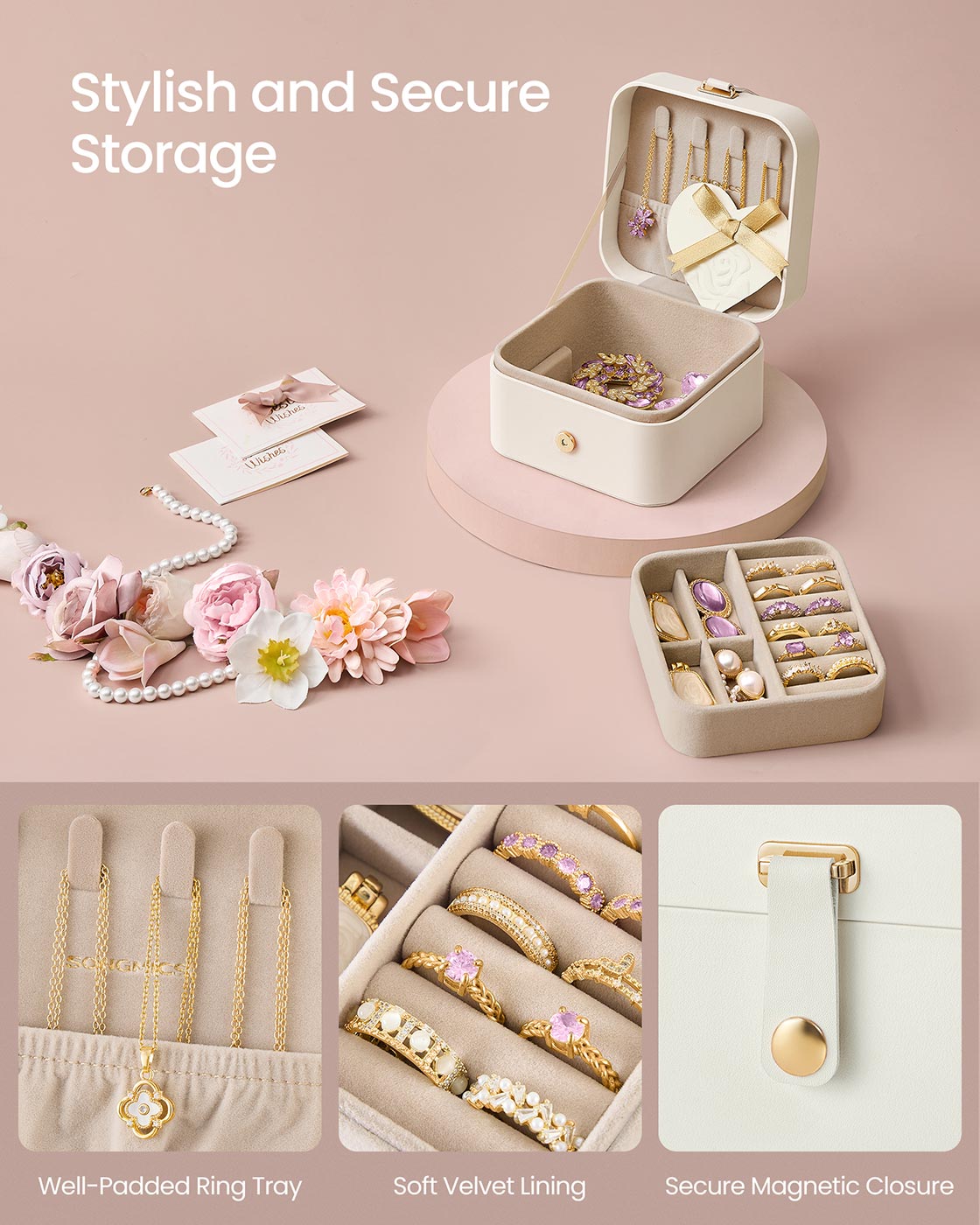 Jewellery Box, 2-Layer Jewellery Storage - image 57