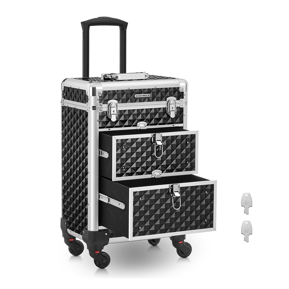 Rolling Lockable Makeup Case - image 2