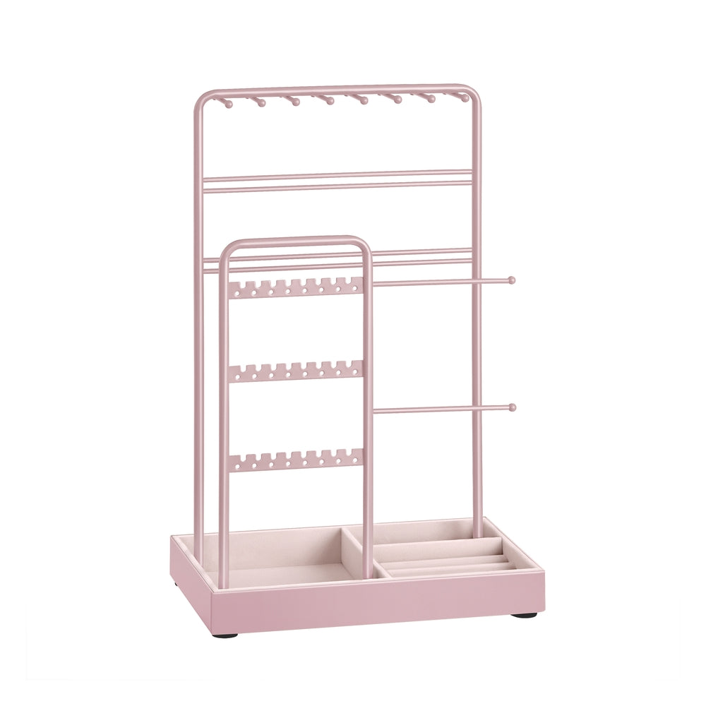 Jewellery Display Stand with Gold Metal Frame and Velvet Tray - image 33