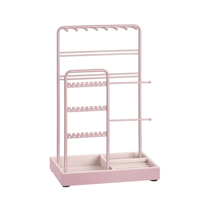 Jewellery Display Stand with Gold Metal Frame and Velvet Tray - image 33