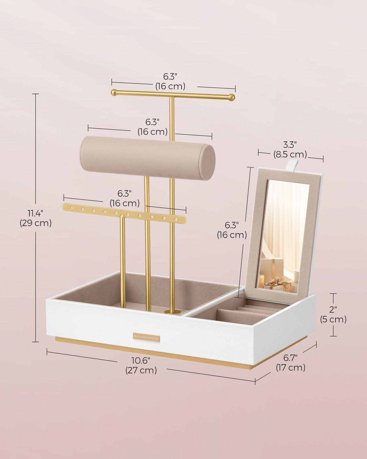 Metal Jewellery Earring Organiser - image 5