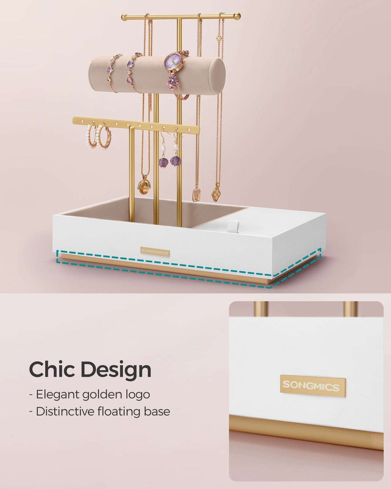 Metal Jewellery Earring Organiser - image 6
