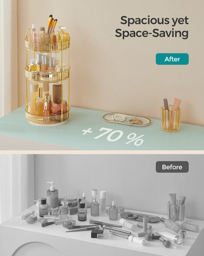 3-Tier Rotating Makeup Organiser - image 6