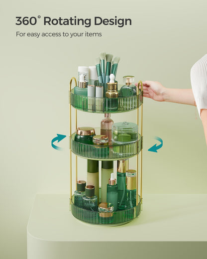 3-Tier Rotating Makeup Organiser - image 9