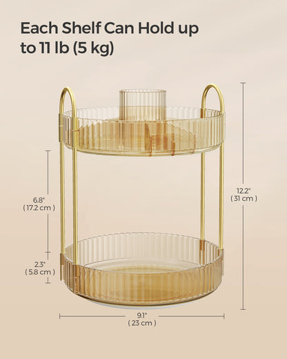 3-Tier Rotating Makeup Organiser - image 17