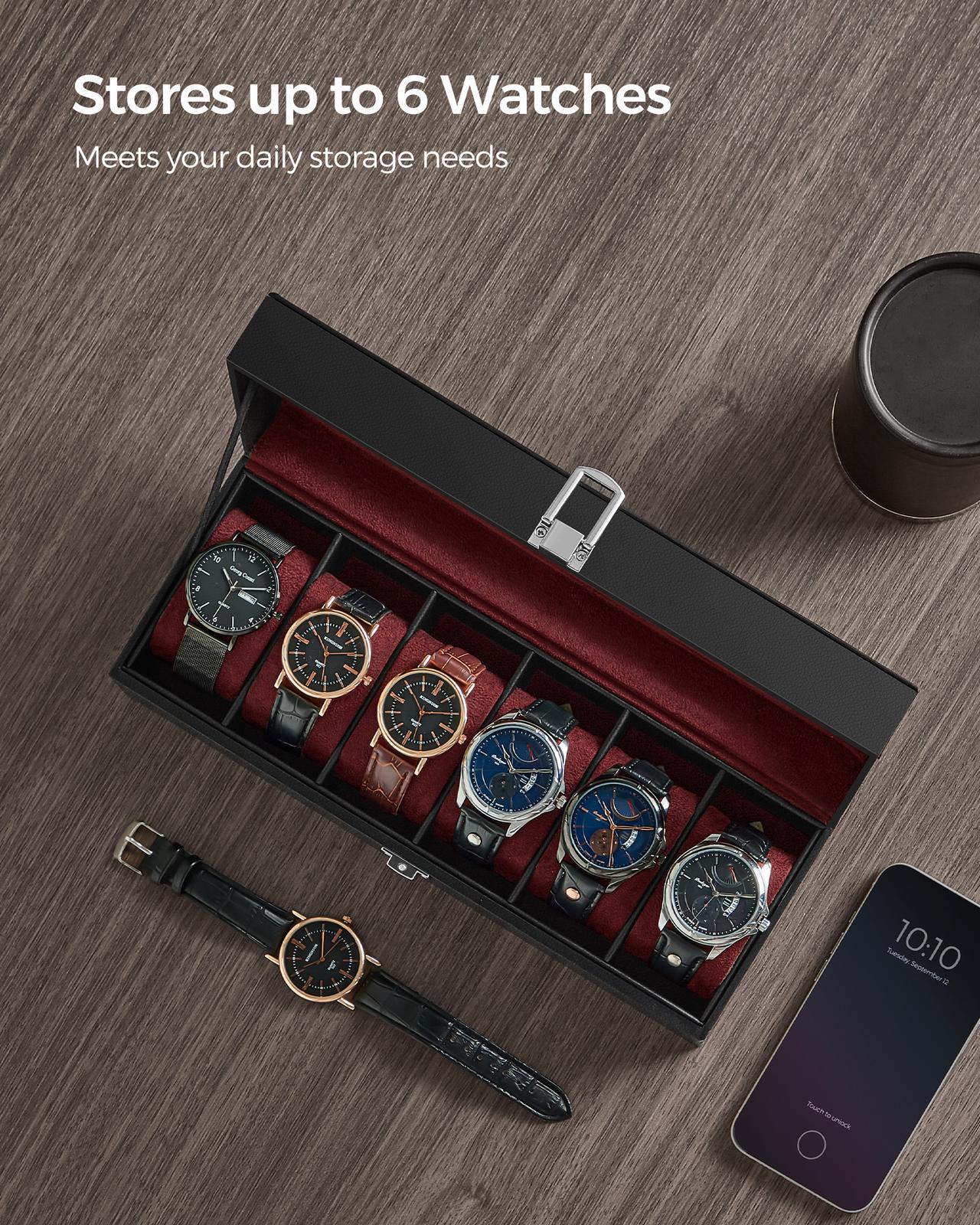 Velvet Lining Watch Box - image 14