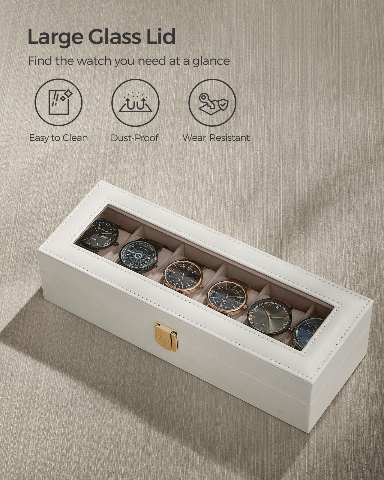 Velvet Lining Watch Box - image 28