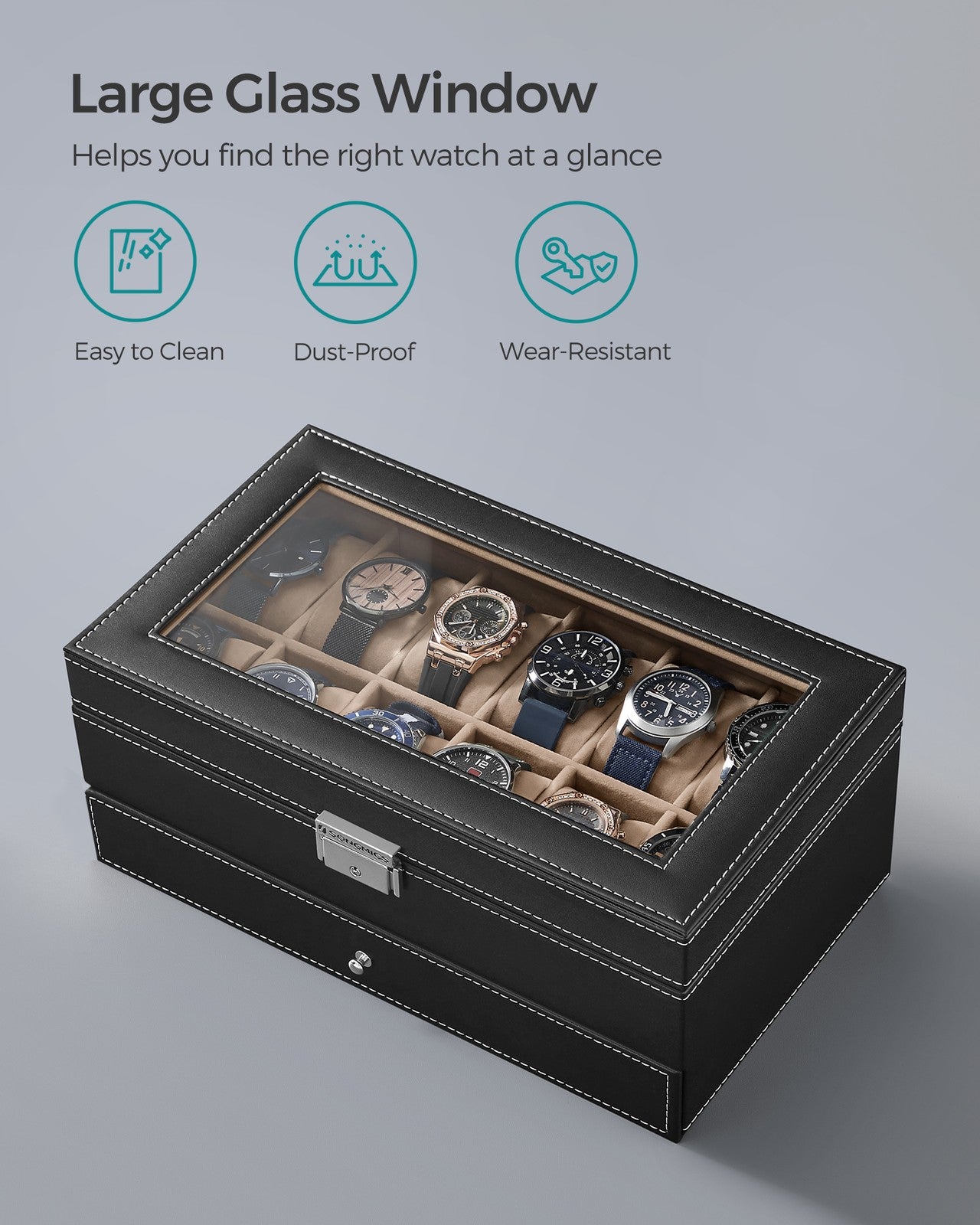 Double Layer Watch Box - image 6