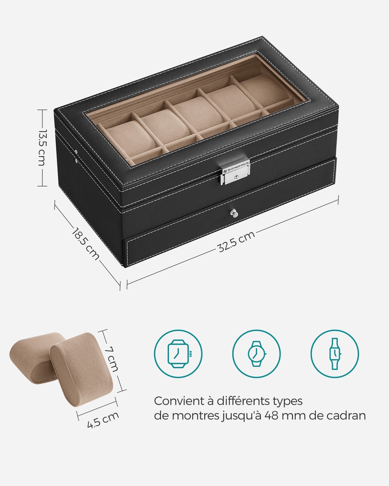 Double Layer Watch Box - image 7