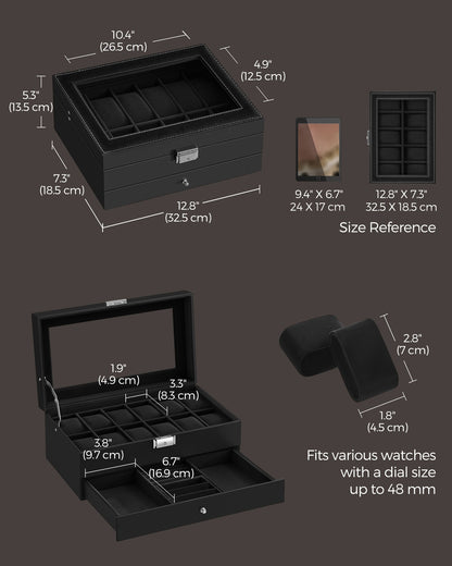 Double Layer Watch Box - image 15
