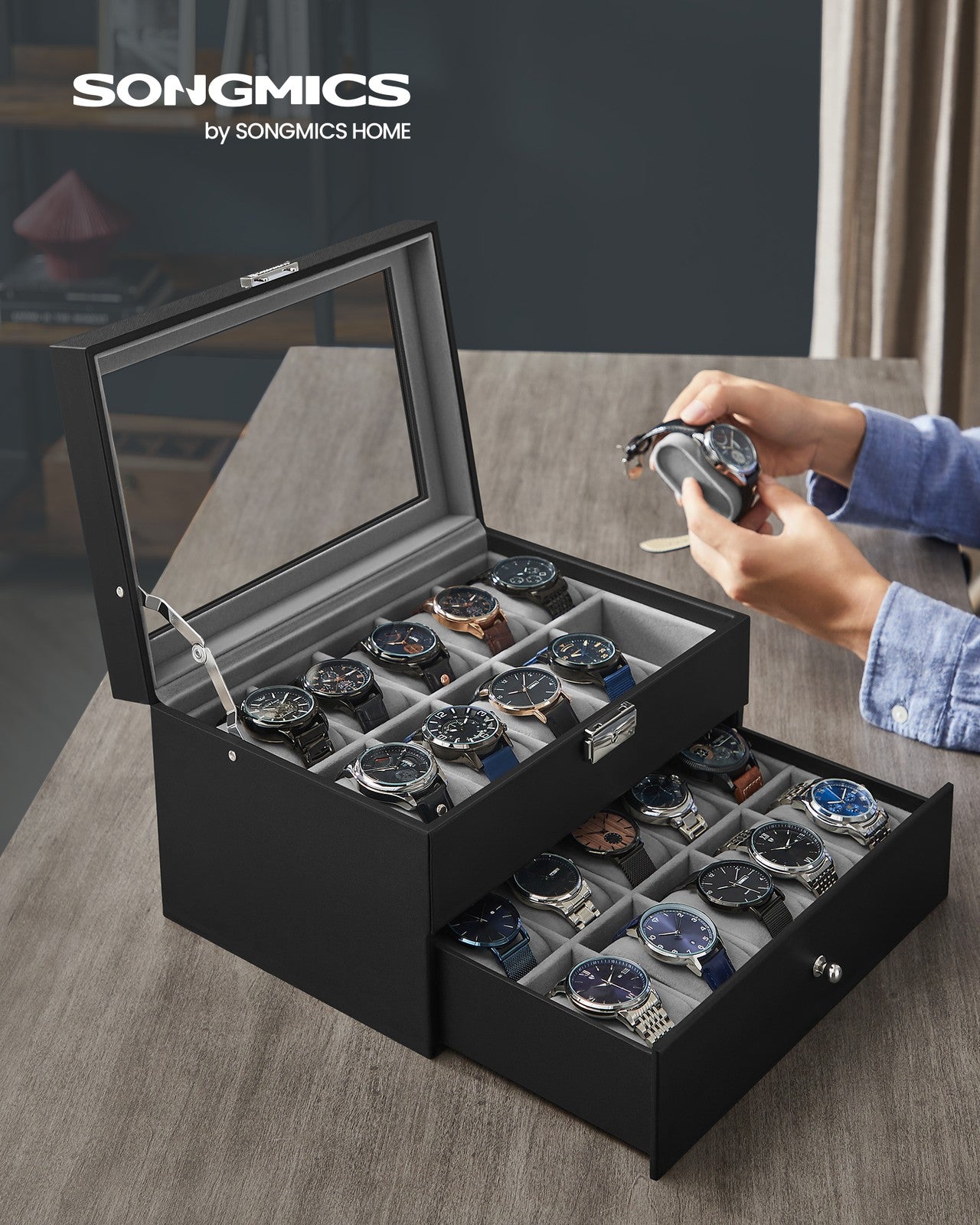 20 Grids Watch Box - image 3