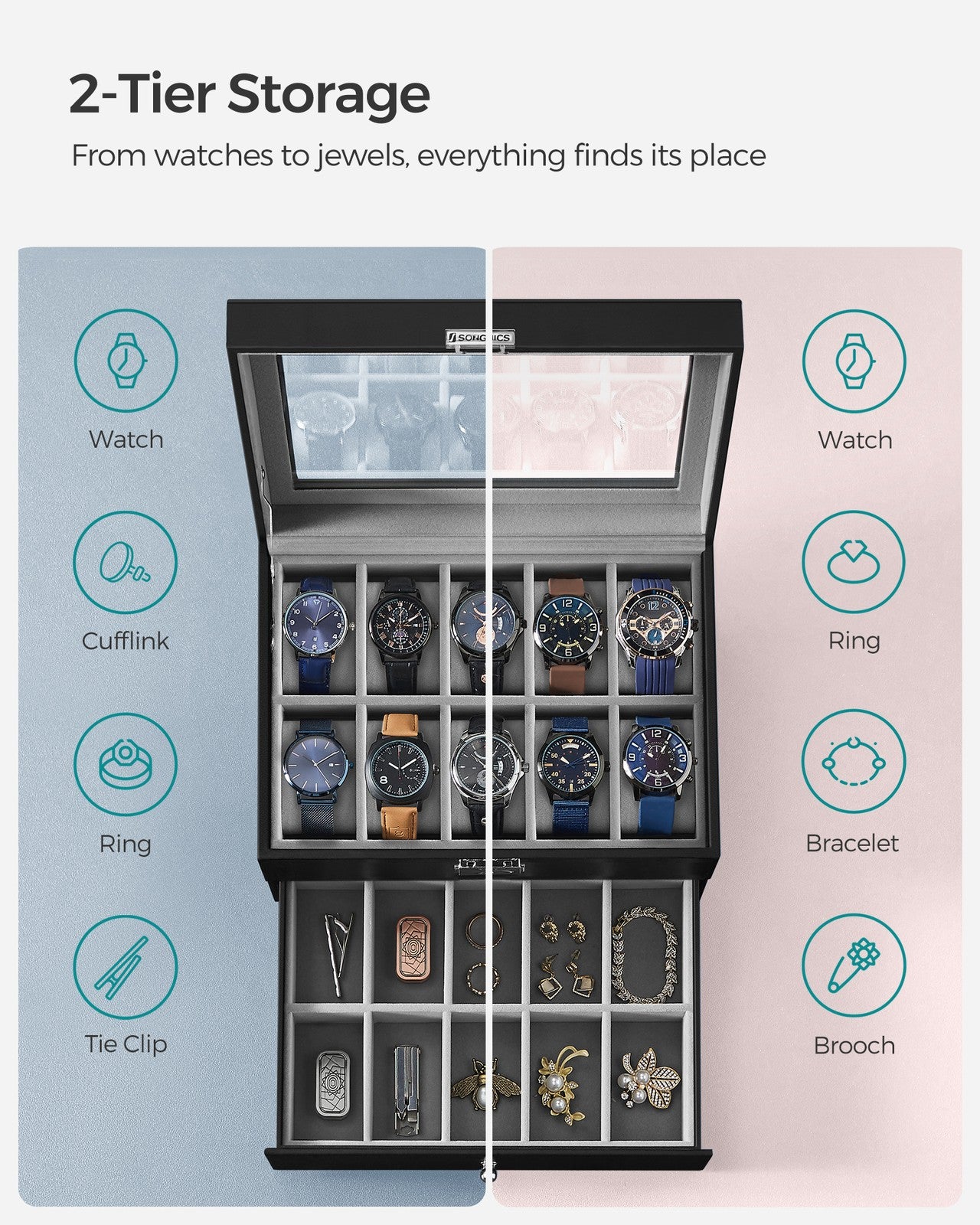 20 Grids Watch Box - image 4