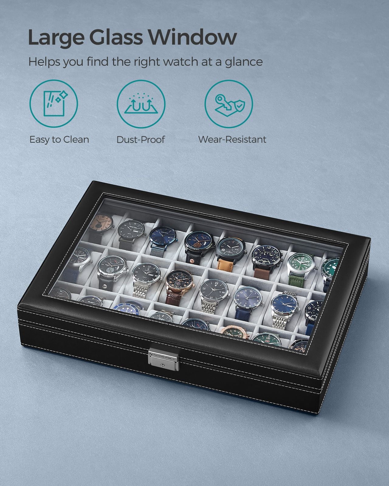 24 Slots Watch Box - image 5