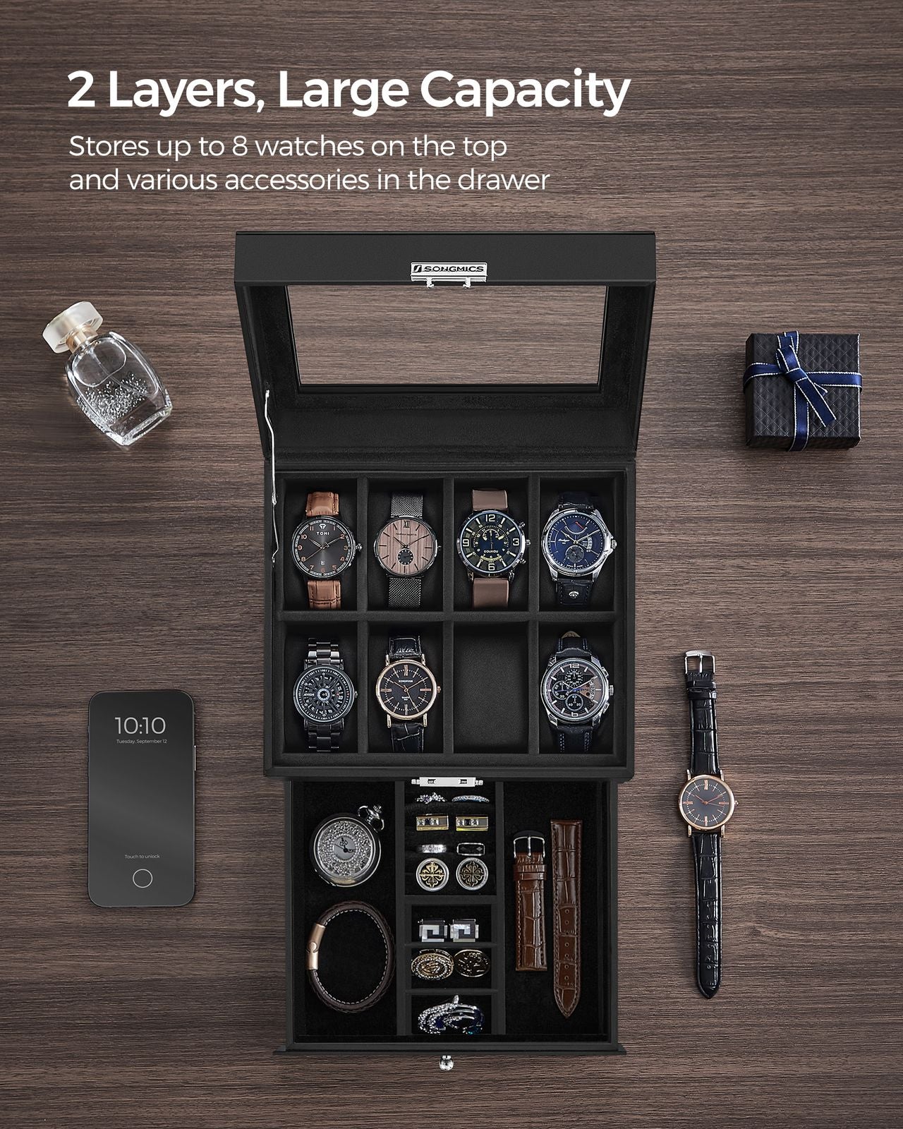 Double Layer Watch Box - image 20