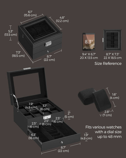 Double Layer Watch Box - image 22