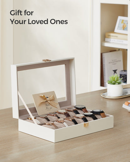 Black 12-Slot Watch Box - image 32