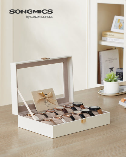 Black 12-Slot Watch Box - image 33
