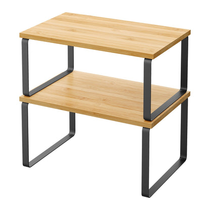 29.7 cm Cabinet Organizer Shelf, Set of 2 Kitchen Counter Shelves, Kitchen Storage - image 1