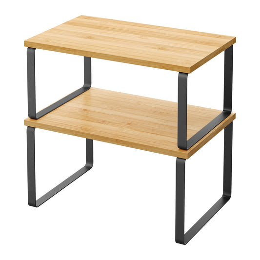 29.7 cm Cabinet Organizer Shelf, Set of 2 Kitchen Counter Shelves, Kitchen Storage - image 1