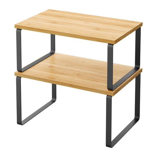 29.7 cm Cabinet Organizer Shelf, Set of 2 Kitchen Counter Shelves, Kitchen Storage - image 1